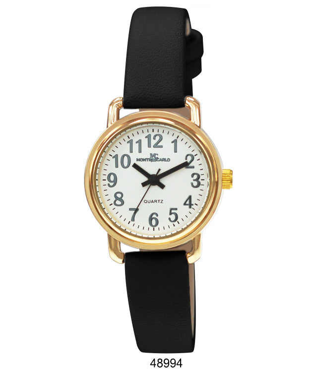 4899 - Vegan Leather Band Watch