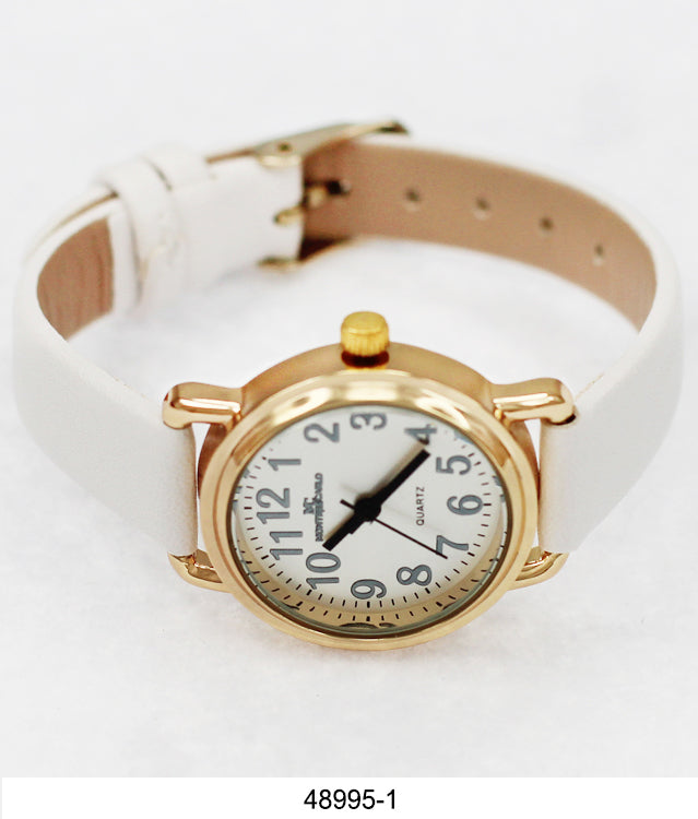 4899 - Vegan Leather Band Watch