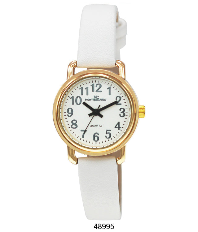 4899 - Vegan Leather Band Watch