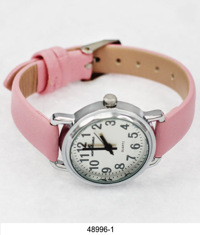 4899 - Vegan Leather Band Watch