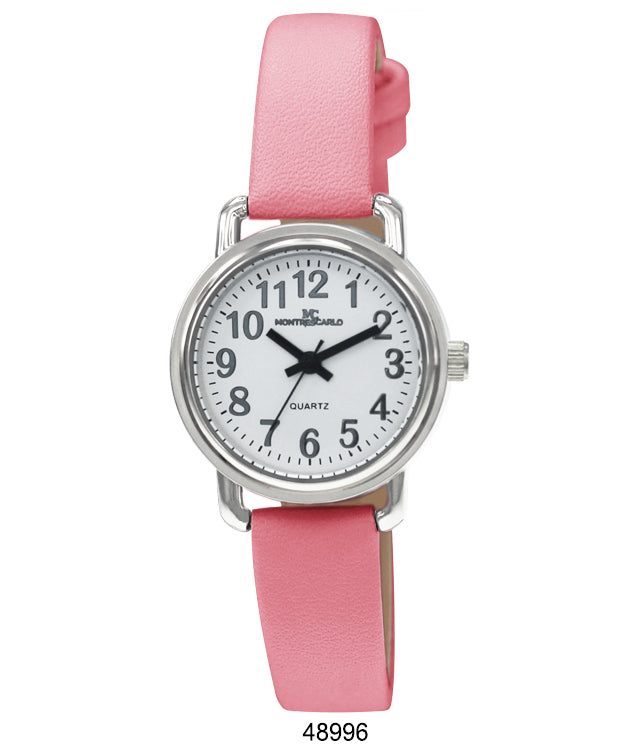 4899 - Vegan Leather Band Watch
