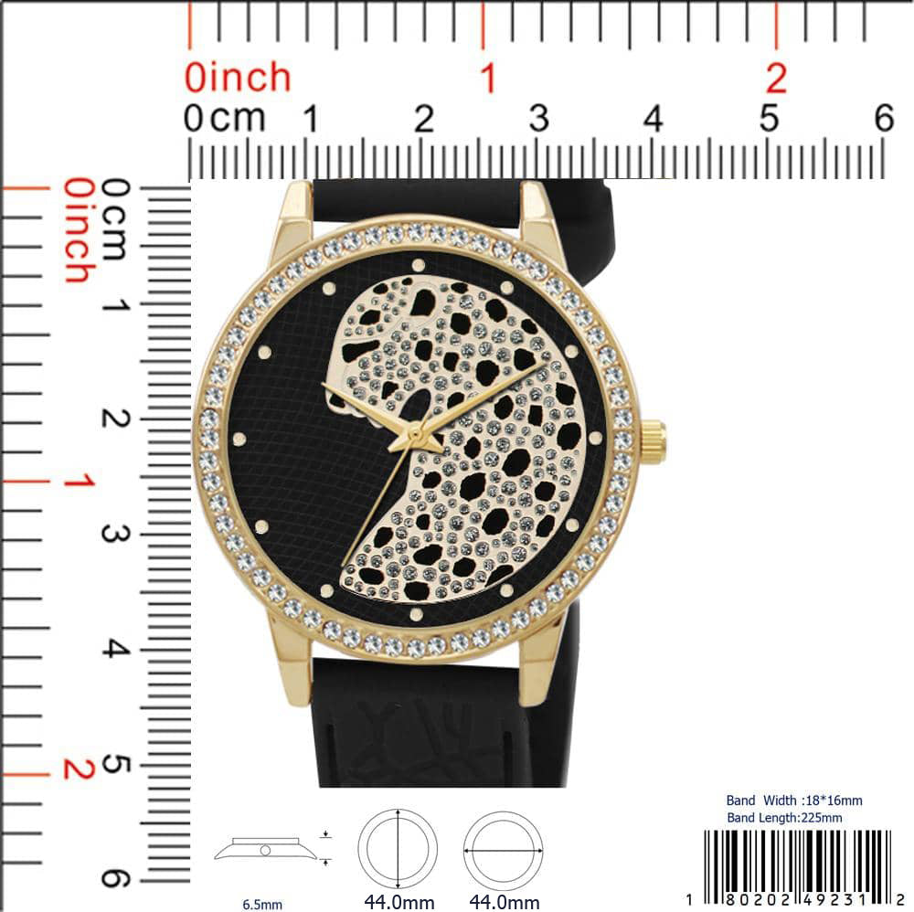 4923 - Reloj con correa de silicona