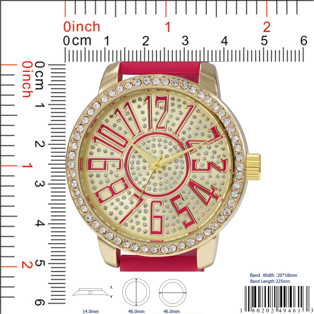 4946 - Silicon Band Watch