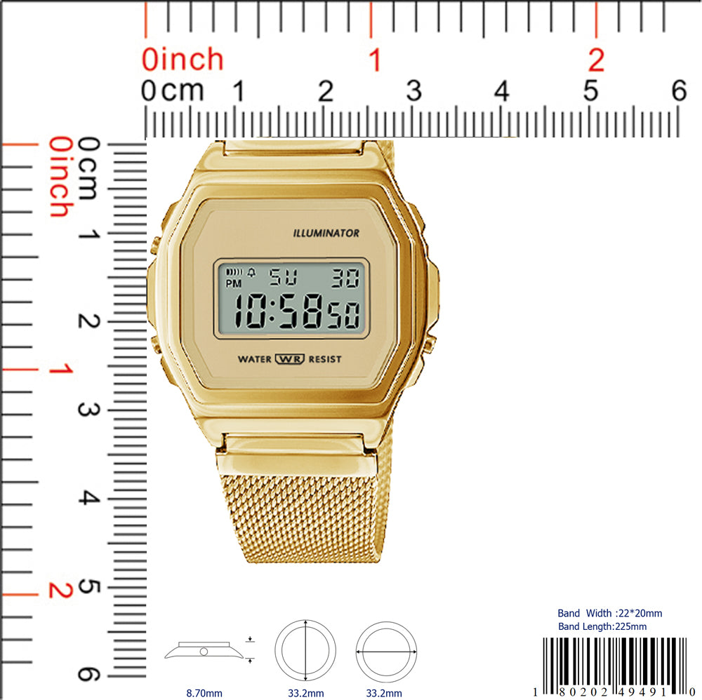 4949 - Reloj Digital Retro