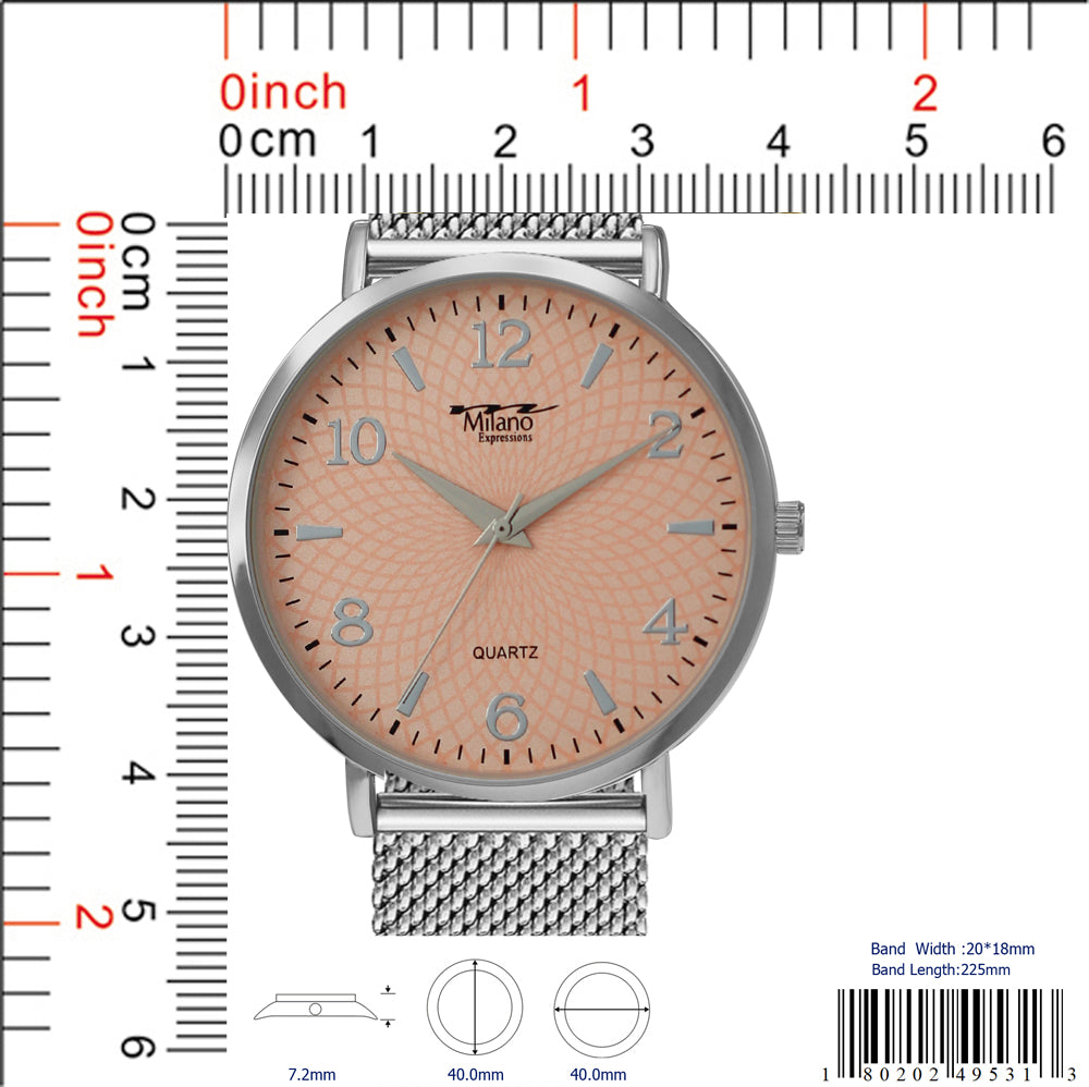 4953 - Reloj con correa de malla