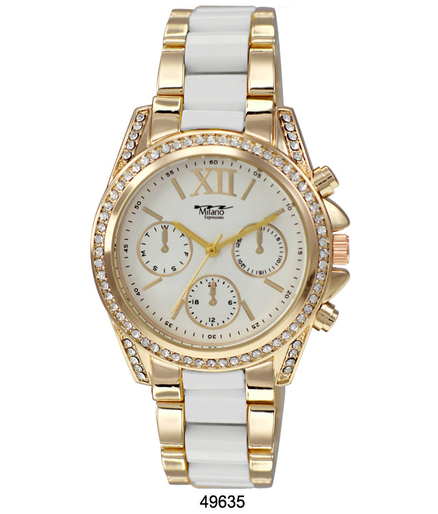 4963 - Metal Band Watch
