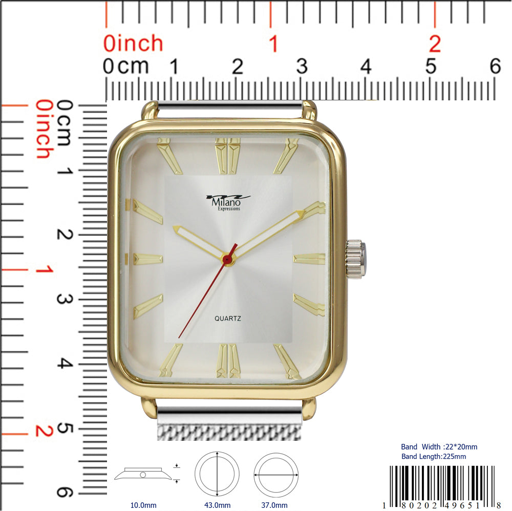 4965 - Reloj con correa de malla