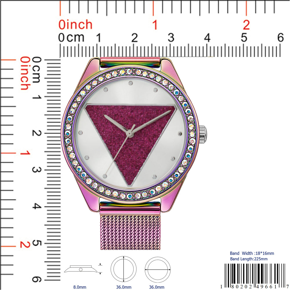 4966 - Mesh Band Watch