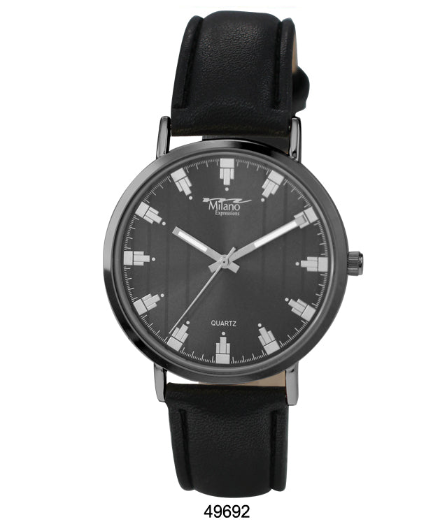 4969 - Vegan Leather Band Watch