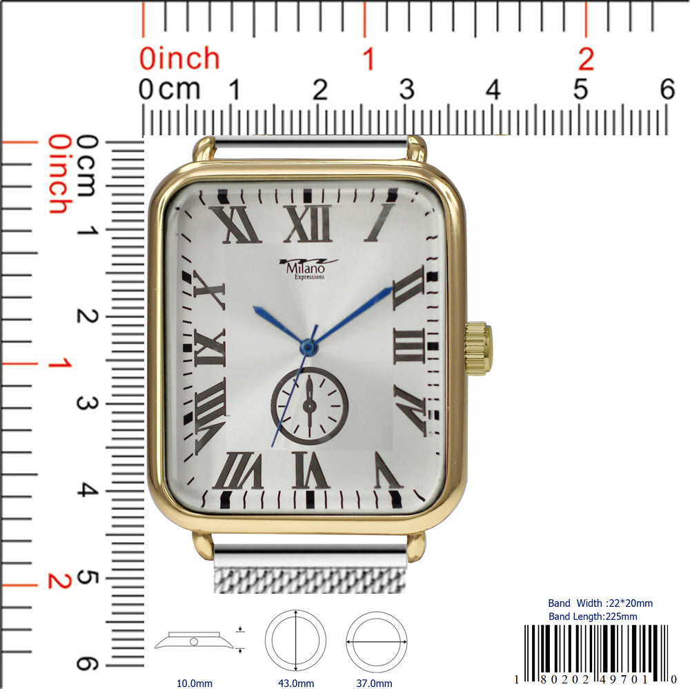 4970 - Reloj con correa de malla