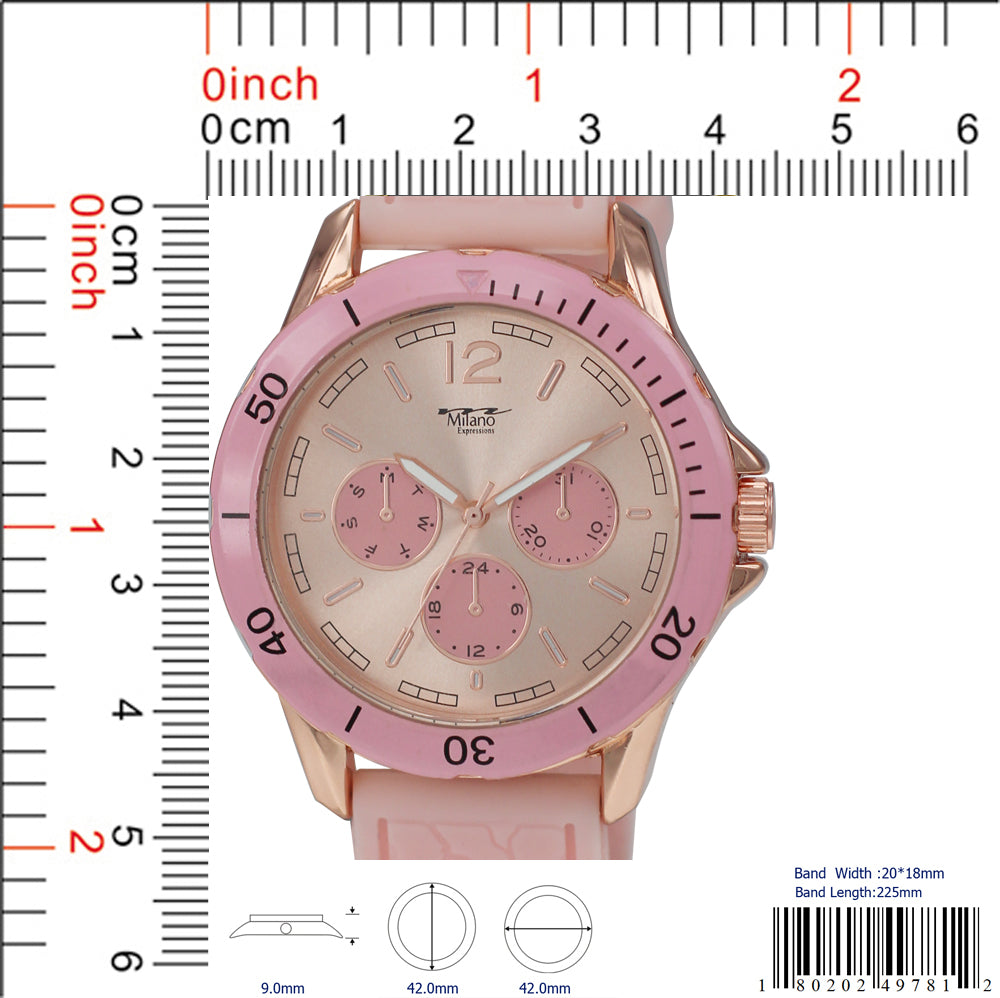 4978 - Silicon Band Watch