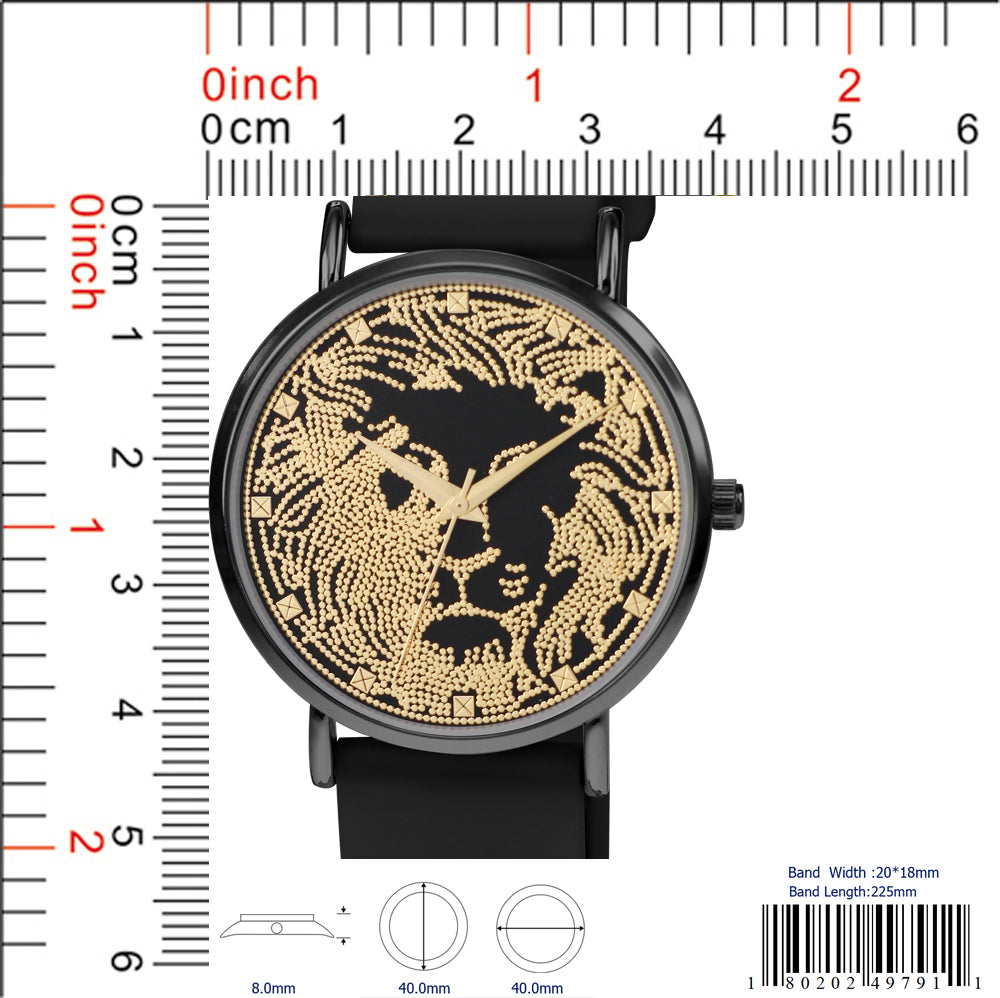 4979 - Silicon Band Watch