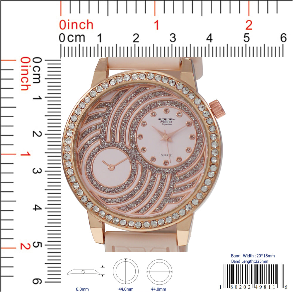 4981 - Reloj con correa de silicona