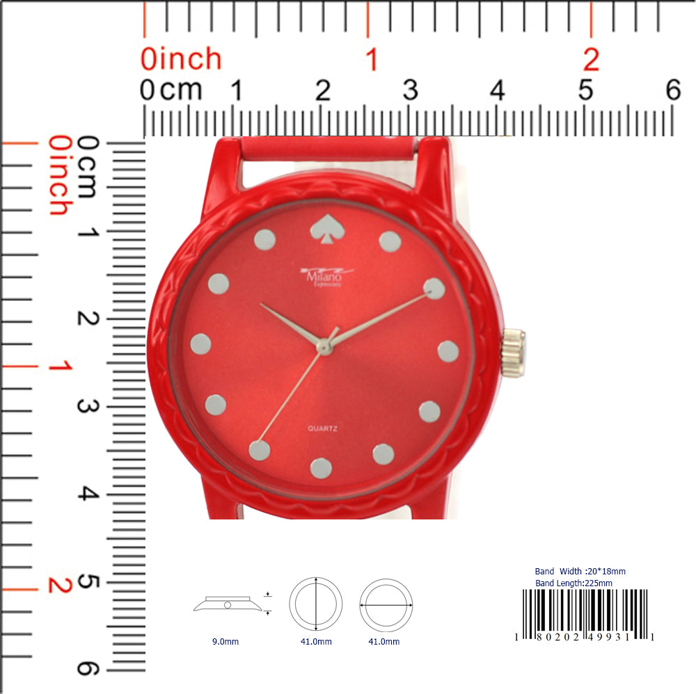 4993 - Reloj con correa de silicona