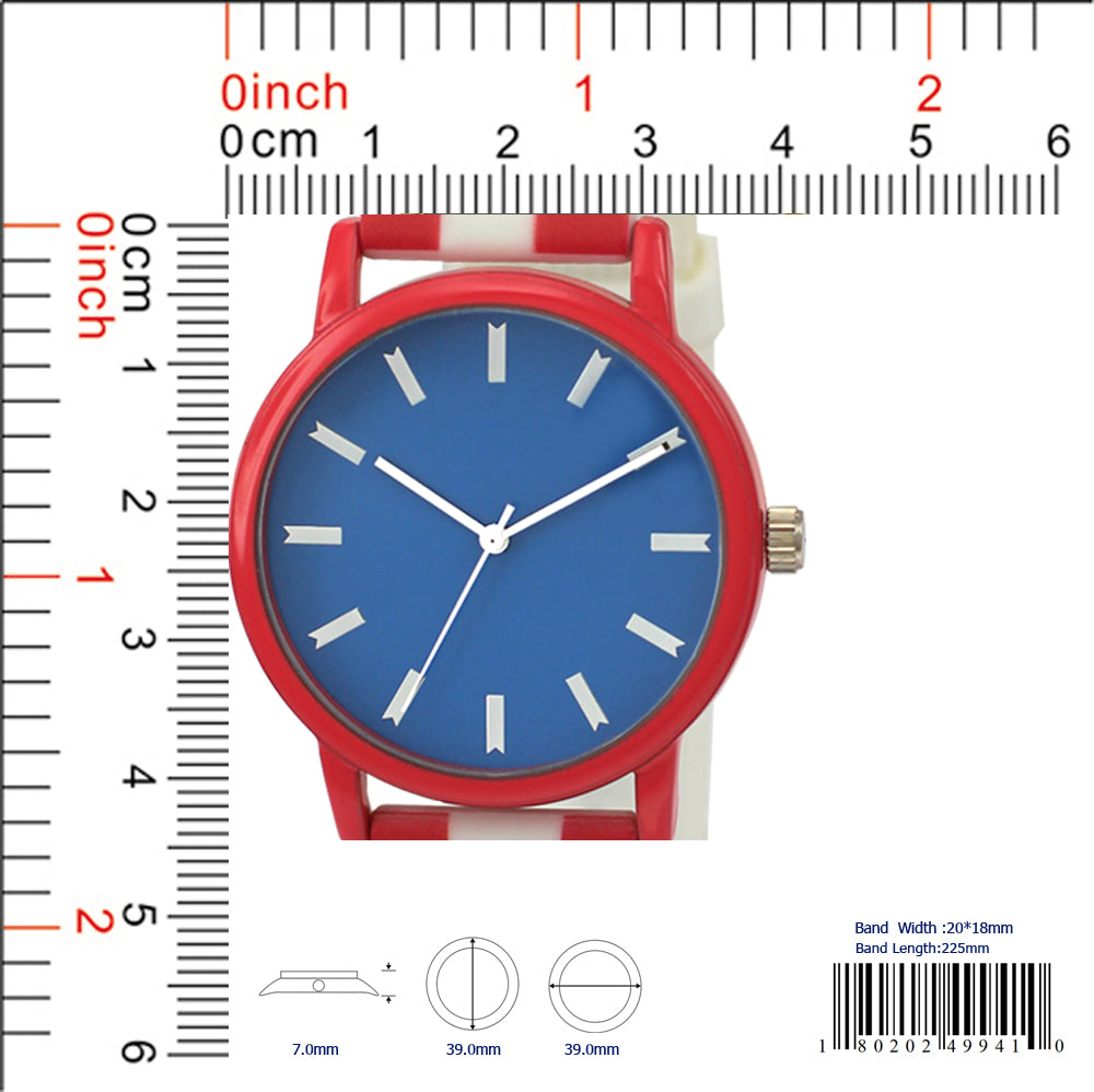 4994 - Silicon Band Watch
