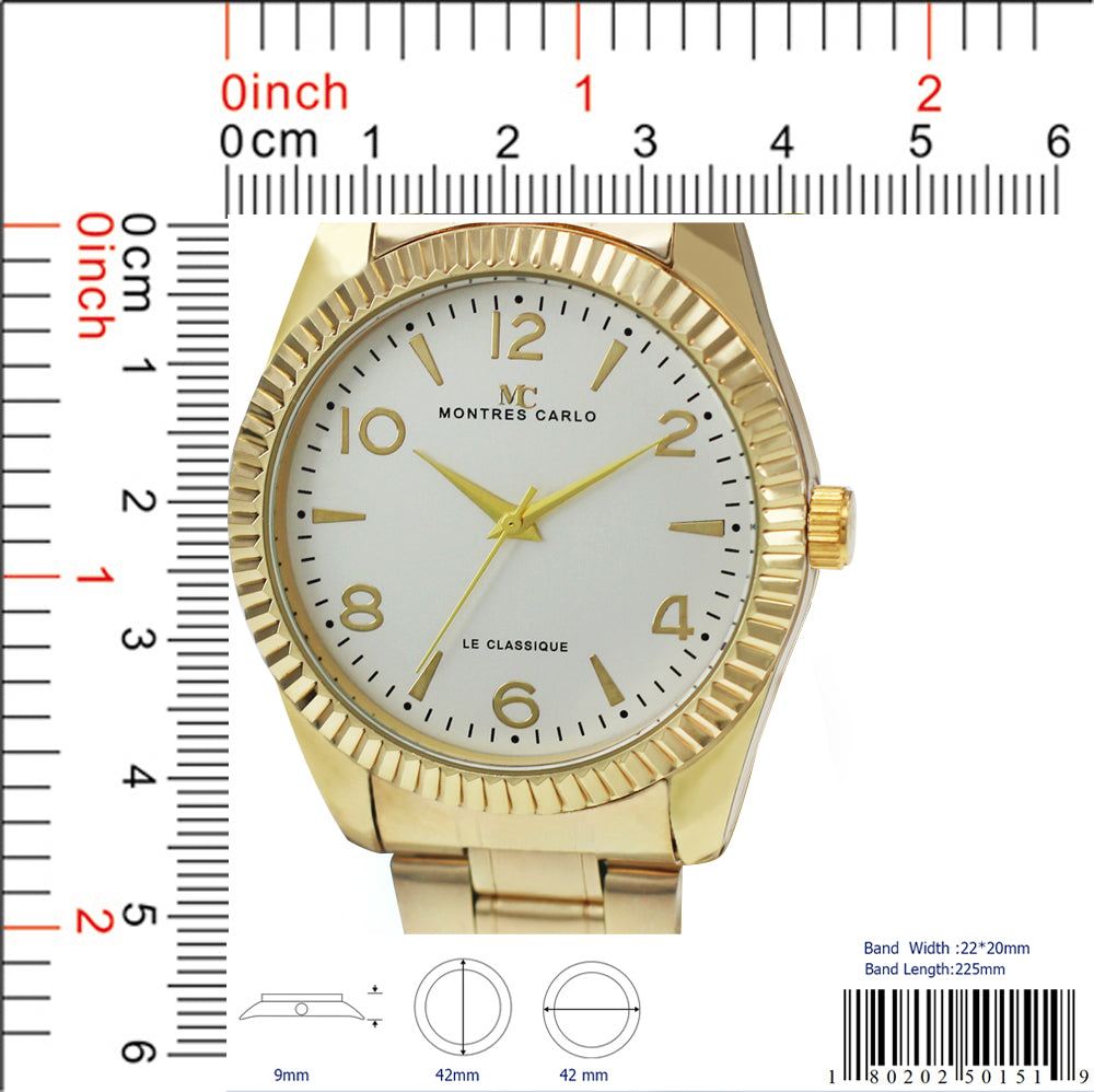 5015 - Reloj con correa de metal
