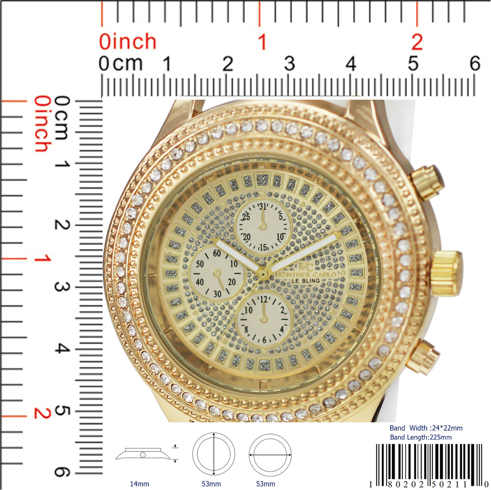 5021 - Reloj con correa tipo bala