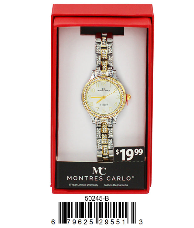 5024-B Boxed Metal Bracelet Watch