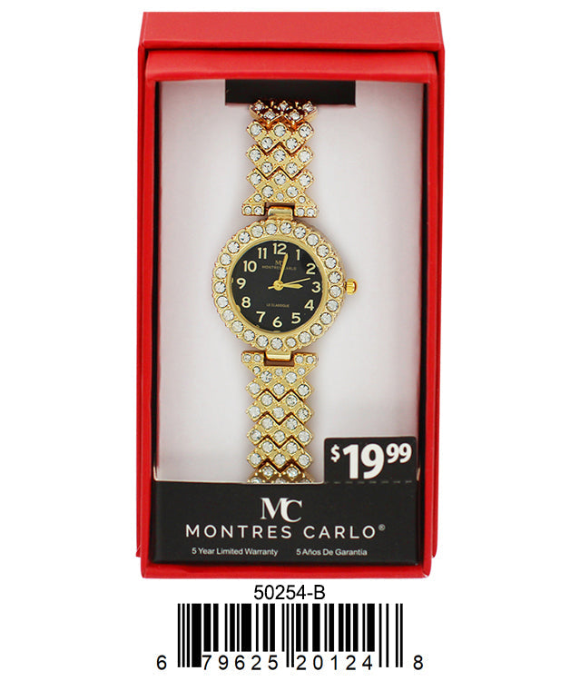 5025-B Boxed Metal Bracelet Watch