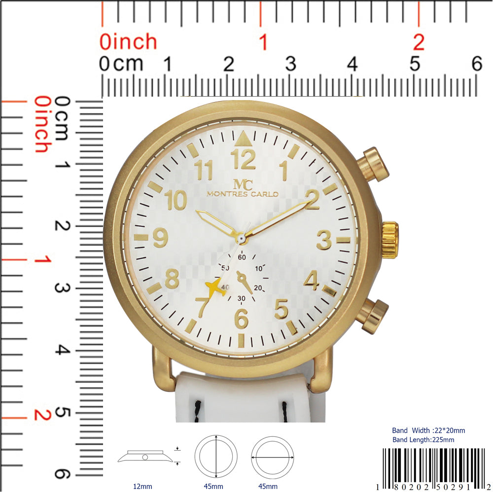 5029 - Reloj con correa de silicona