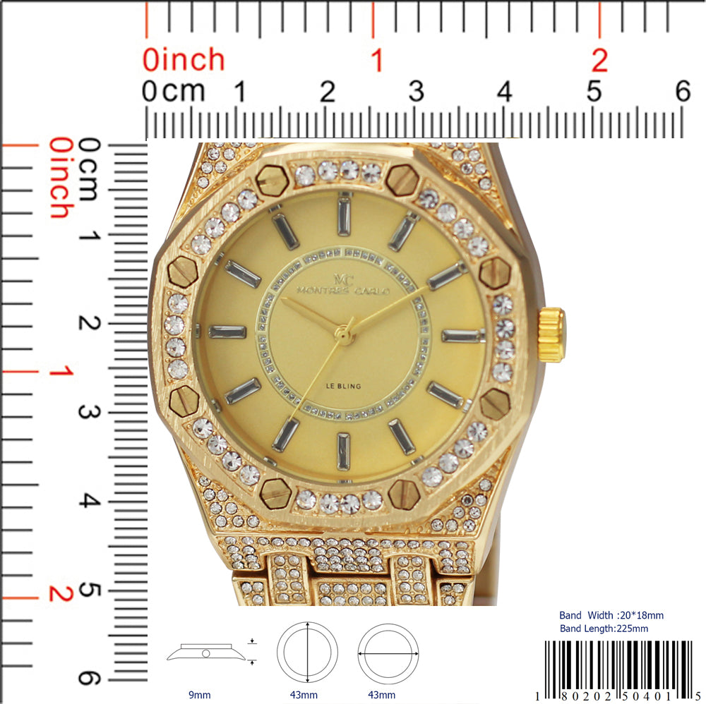 5040 - Reloj con correa de metal