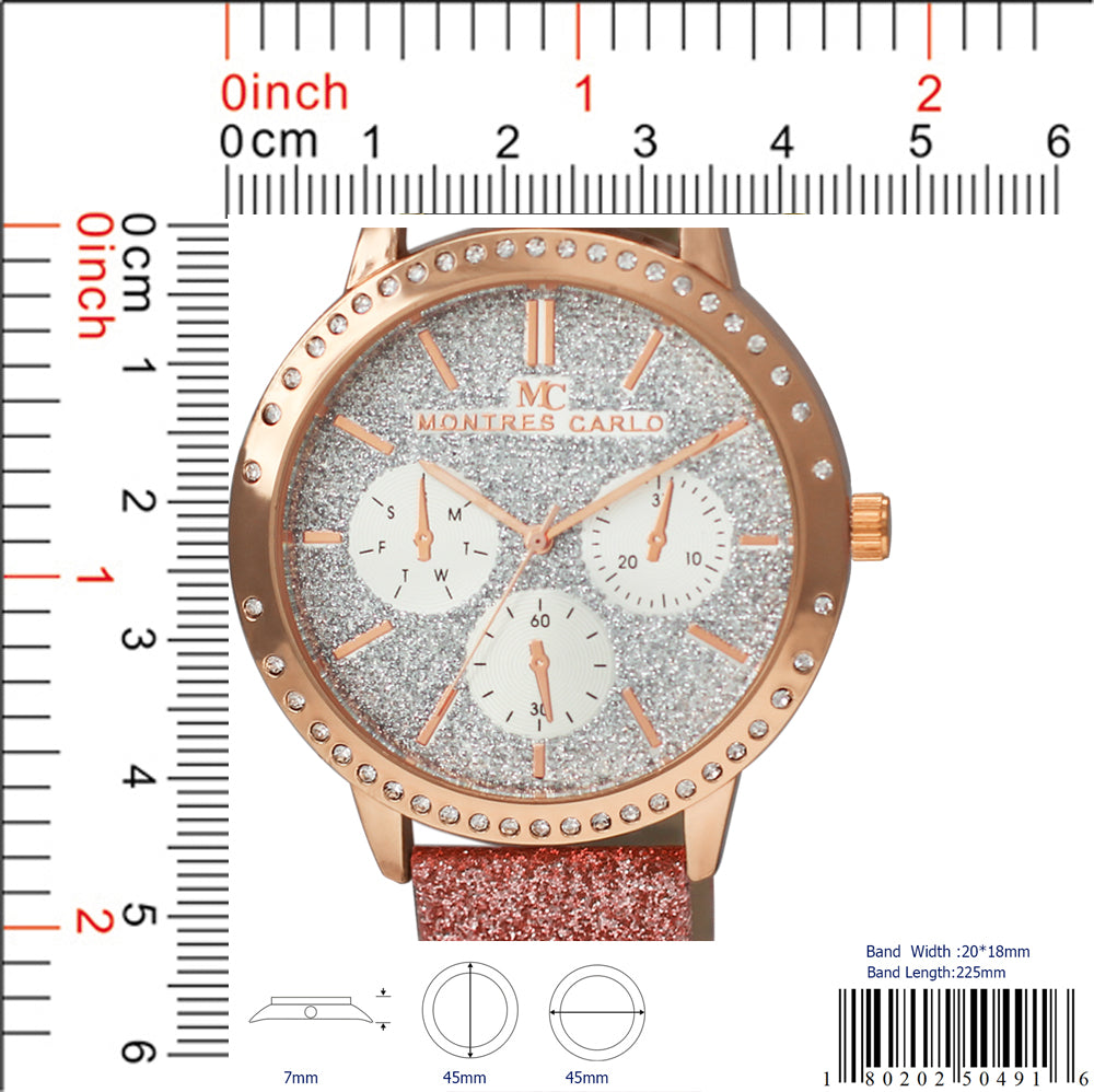 5049 - Reloj con correa de silicona