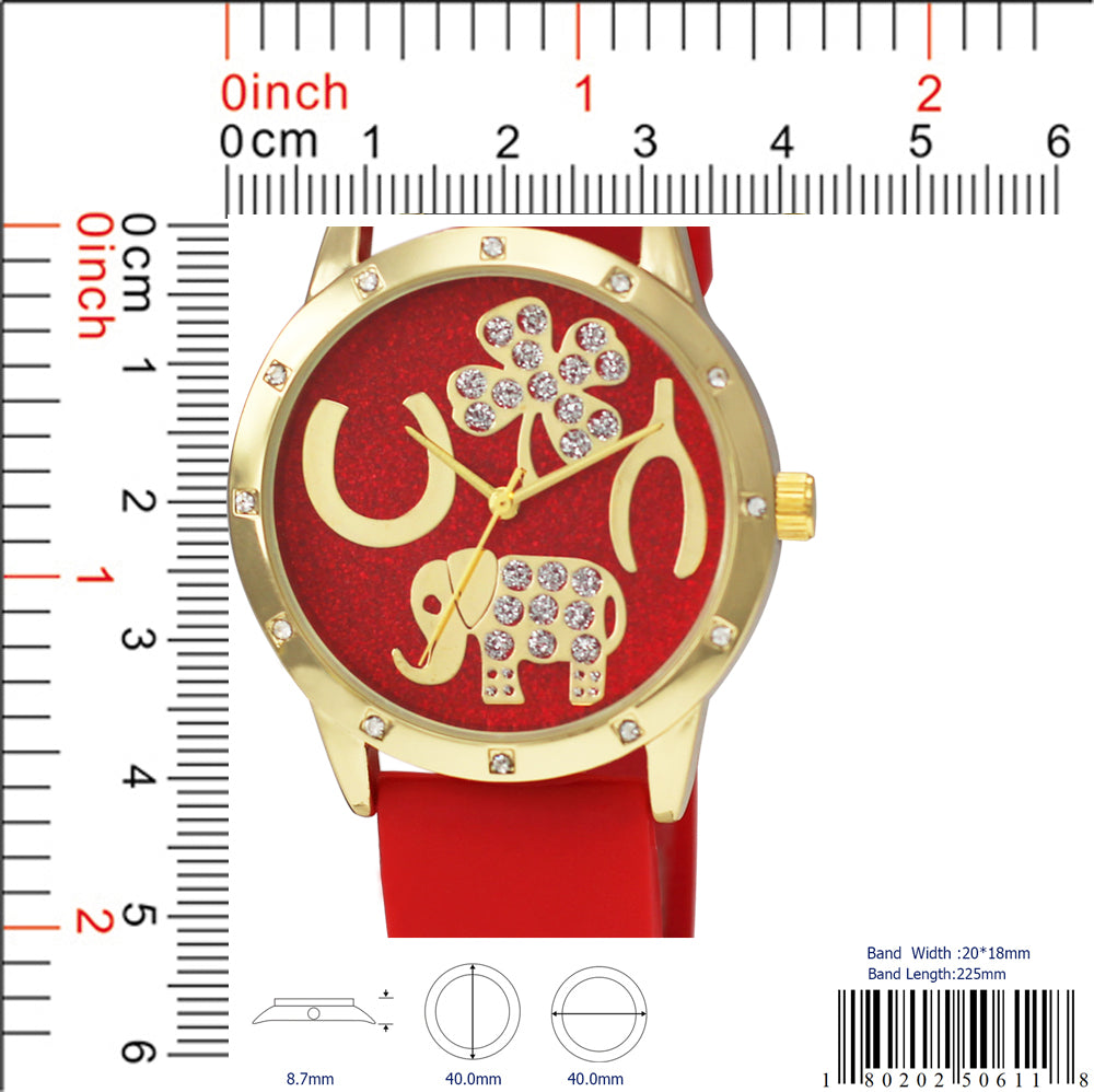 5061 - Reloj con correa de silicona
