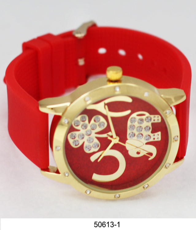 5061 - Reloj con correa de silicona