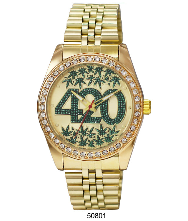 5080 - Reloj con correa de metal