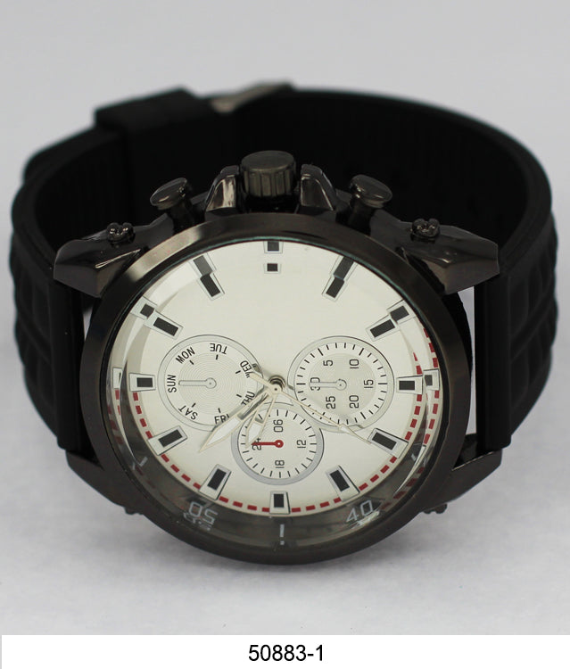 5088 - Reloj con correa de silicona preempaquetado