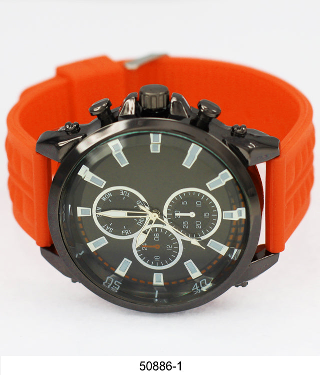 5088 - Prepacked Silicon Band Watch