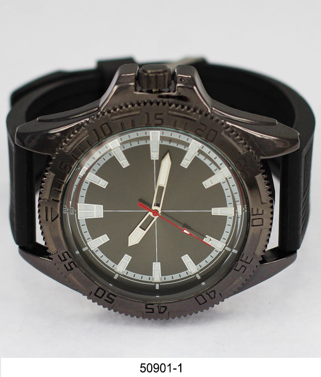 5090 - Reloj con correa de silicona preempaquetado