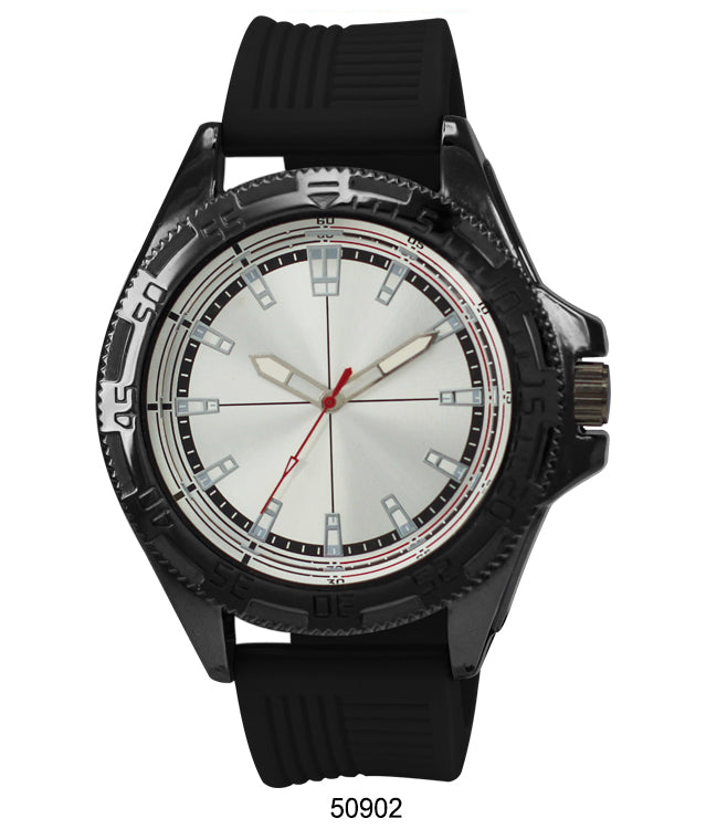 5090 - Reloj con correa de silicona preempaquetado