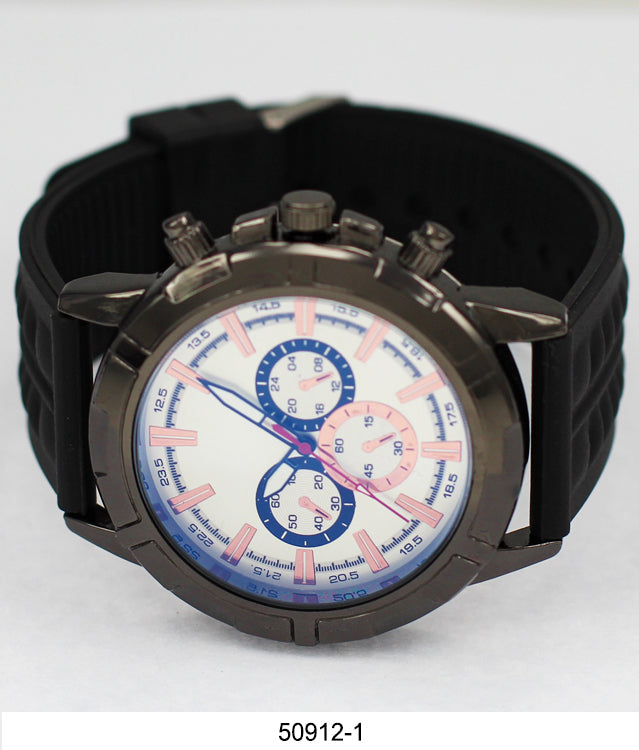 5091 - Reloj con correa de silicona preempaquetado