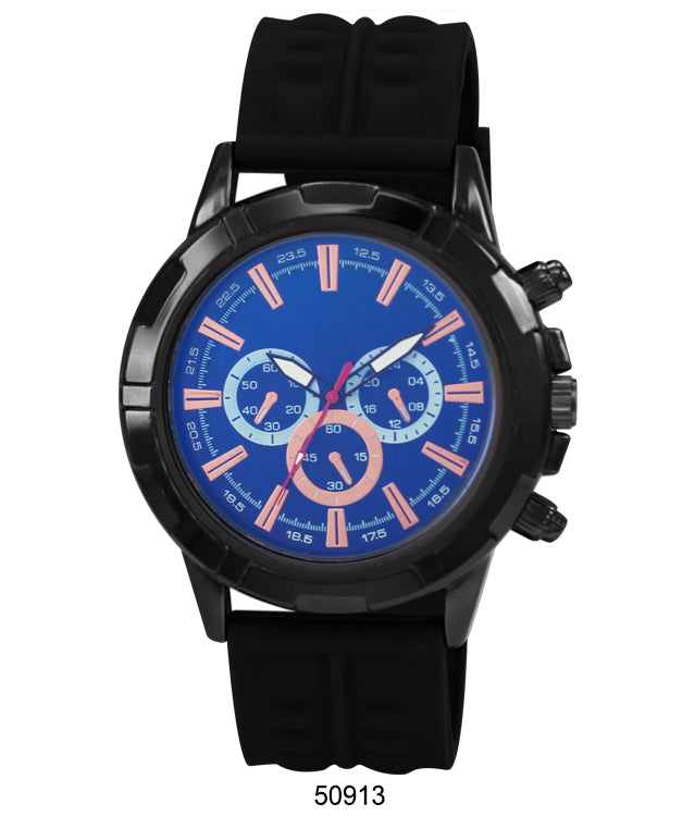5091 - Reloj con correa de silicona preempaquetado