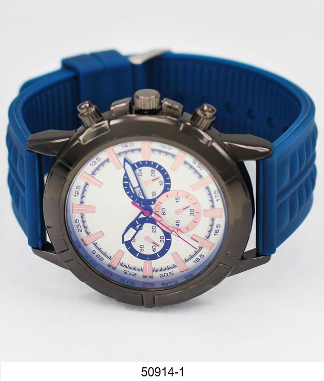 5091 - Reloj con correa de silicona preempaquetado