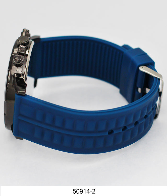 5091 - Reloj con correa de silicona preempaquetado