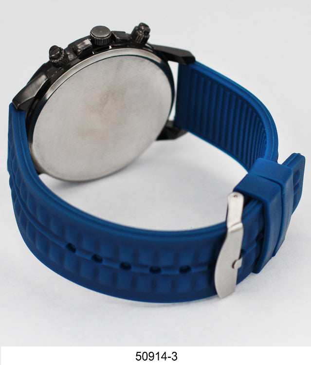 5091 - Reloj con correa de silicona preempaquetado