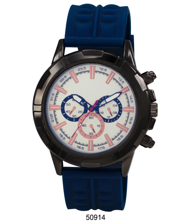 5091 - Reloj con correa de silicona preempaquetado