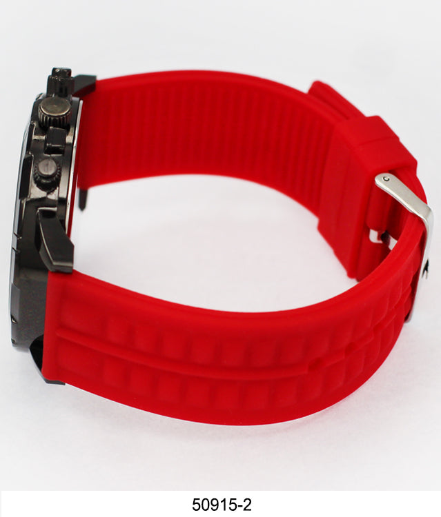 5091 - Reloj con correa de silicona preempaquetado