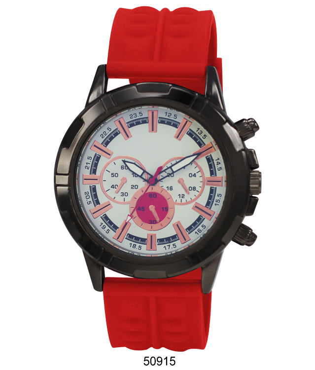 5091 - Reloj con correa de silicona preempaquetado