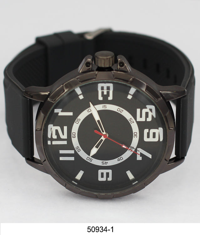 5093 - Prepacked Silicon Band Watch