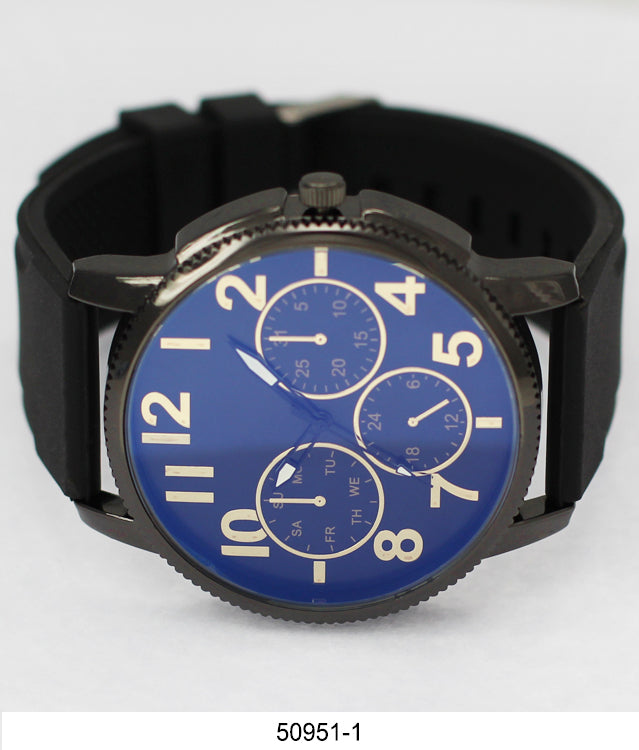 5095 - Prepacked Silicon Band Watch