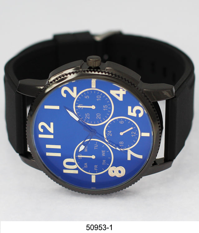 5095 - Prepacked Silicon Band Watch