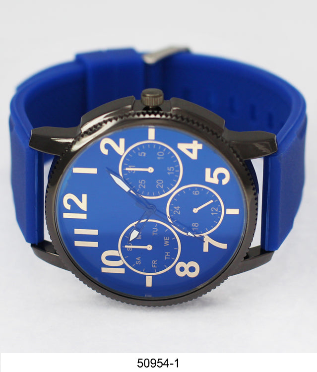 5095 - Prepacked Silicon Band Watch