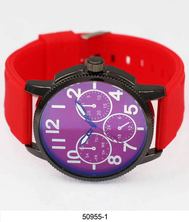 5095 - Prepacked Silicon Band Watch