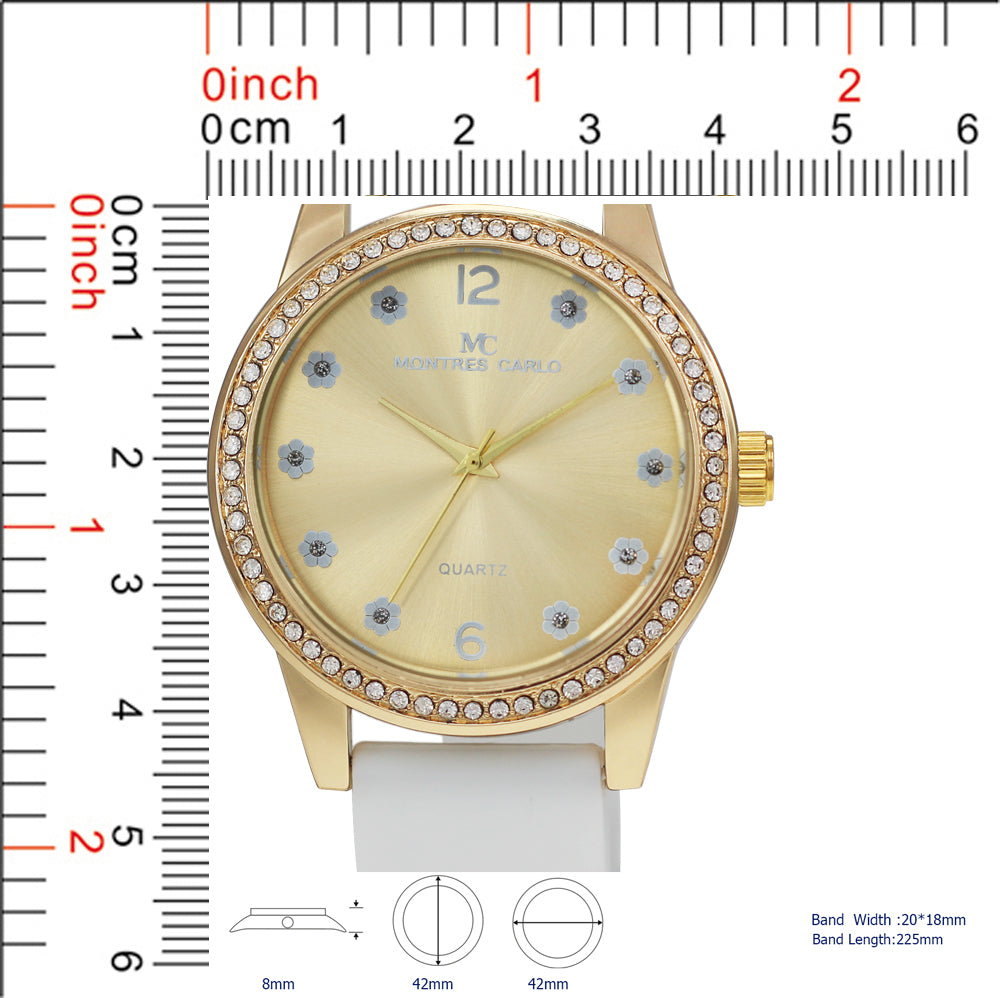 5139 - Reloj con correa de silicona