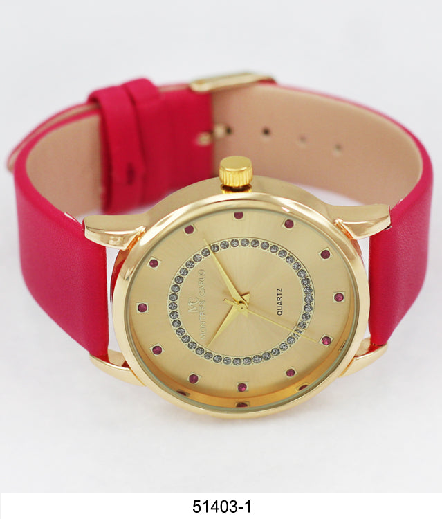 5140 - Vegan Leather Band Watch