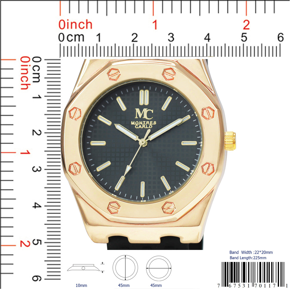 5145 - Reloj con correa de silicona