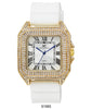5159 - Iced Out Silicone Watch